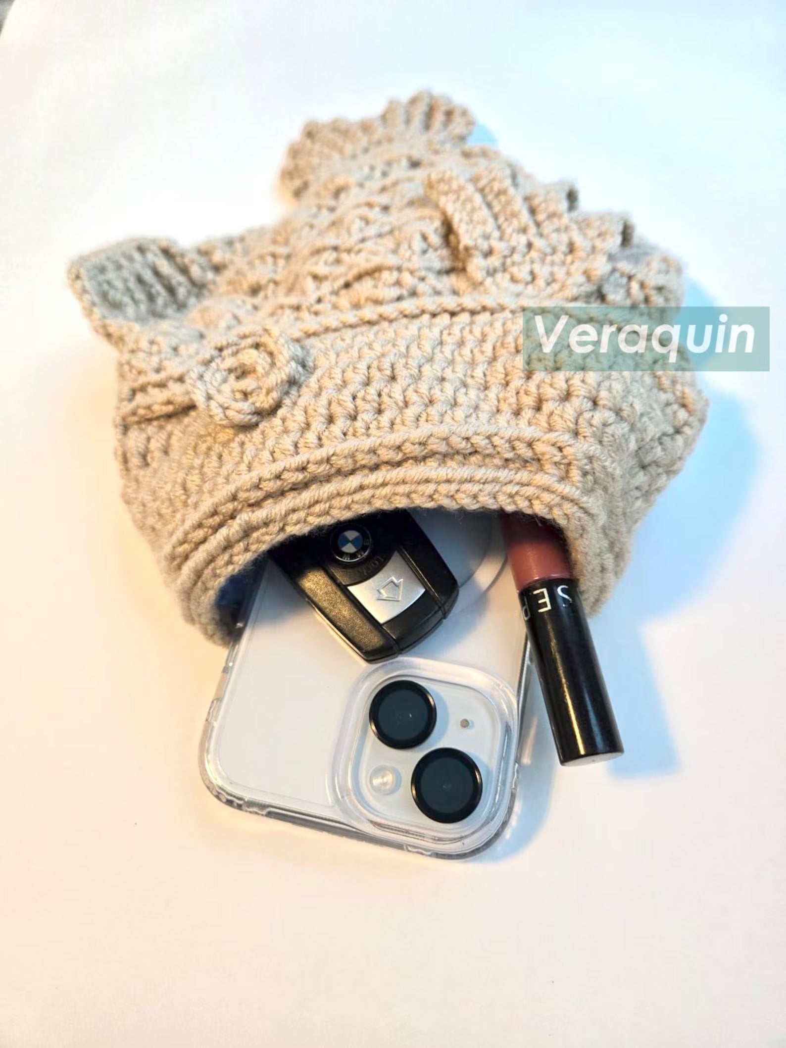 Taiyaki Carp Crochet Bag Pattern