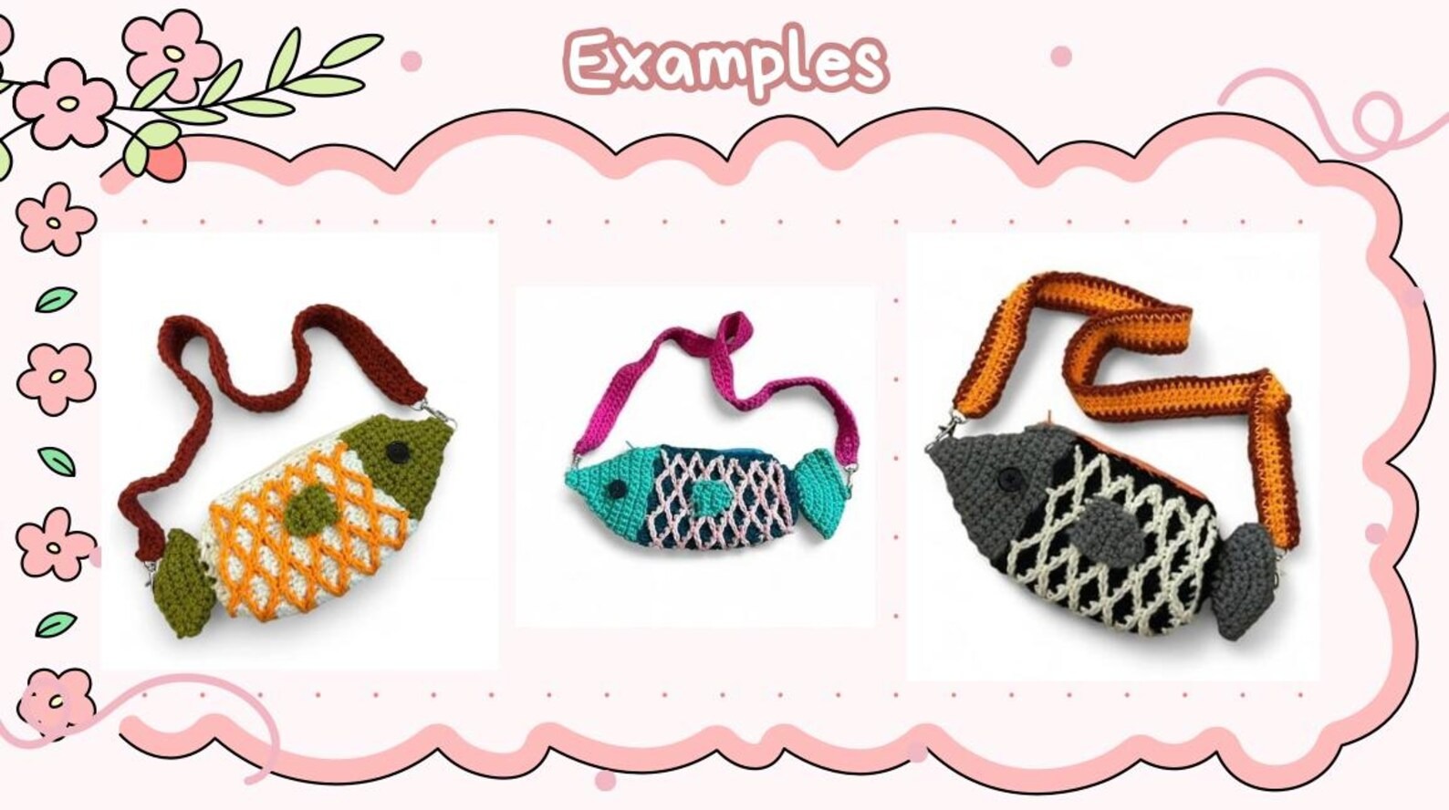 Crochet Fish Bag Pattern - Image 3